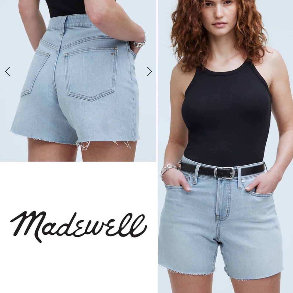 Madewell The Curvy Perfect Vintage Jean Short